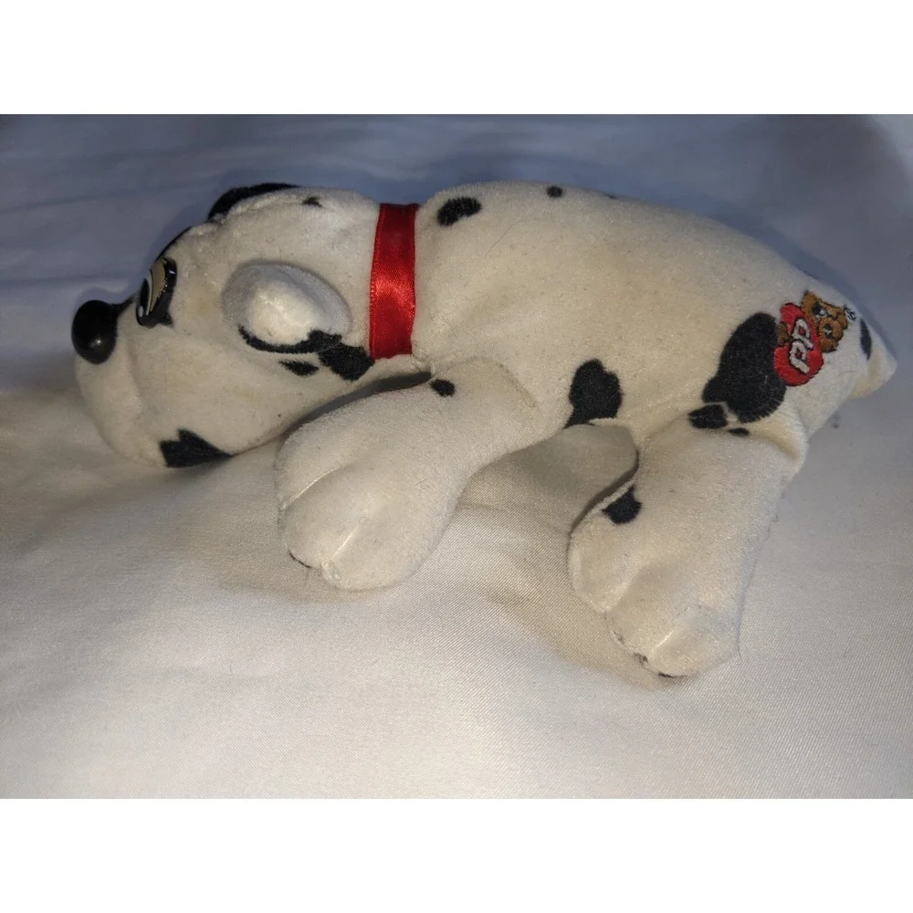 Pound Puppy Plush Tonka White Black Spots Mini 7 Inches Dog